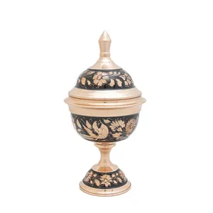 شکلات خوری مسی مدل الماس تراش کد 7489