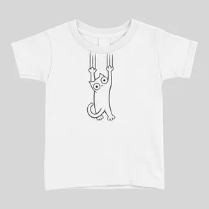 تی شرت بچگانه مدل گربه mo015