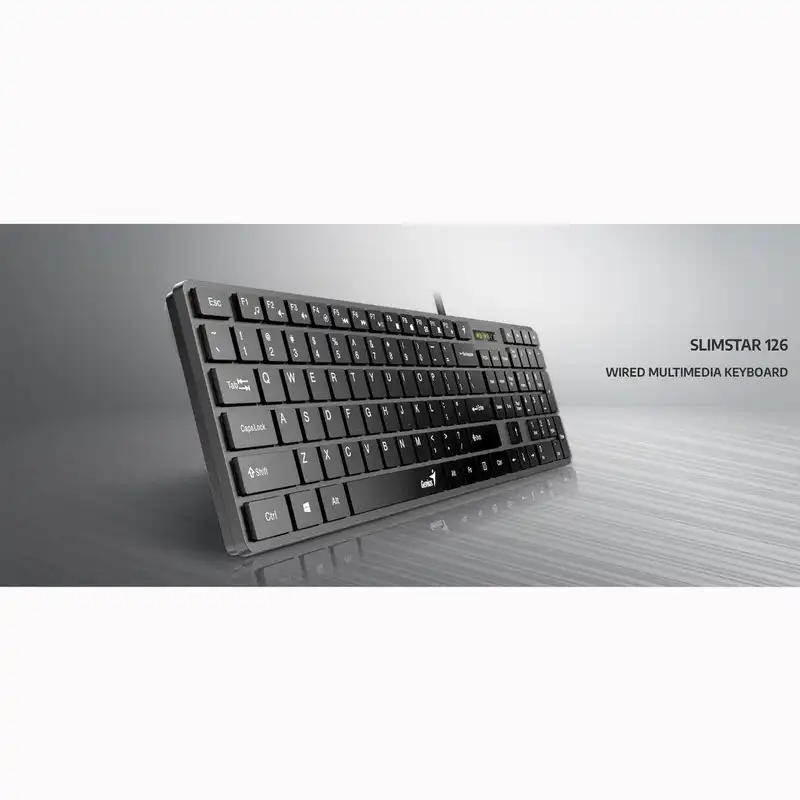 کیبورد جنیوس مدل Slim Star 126