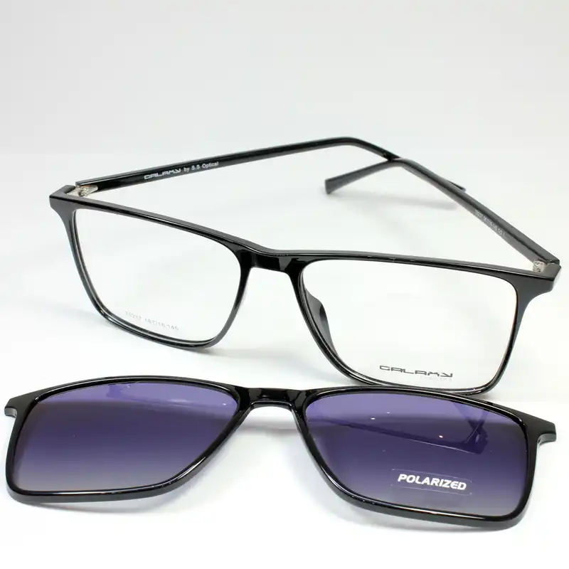 فریم عینک طبی گلکسی مدل 70237 به همراه کاور آفتابی