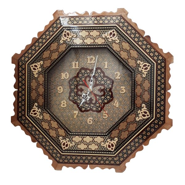 ساعت خاتم کاری مدل هشت گوش صفحه خاتم کد 37 ساعت خاتم کاری مدل هشت گوش صفحه خاتم کد 37