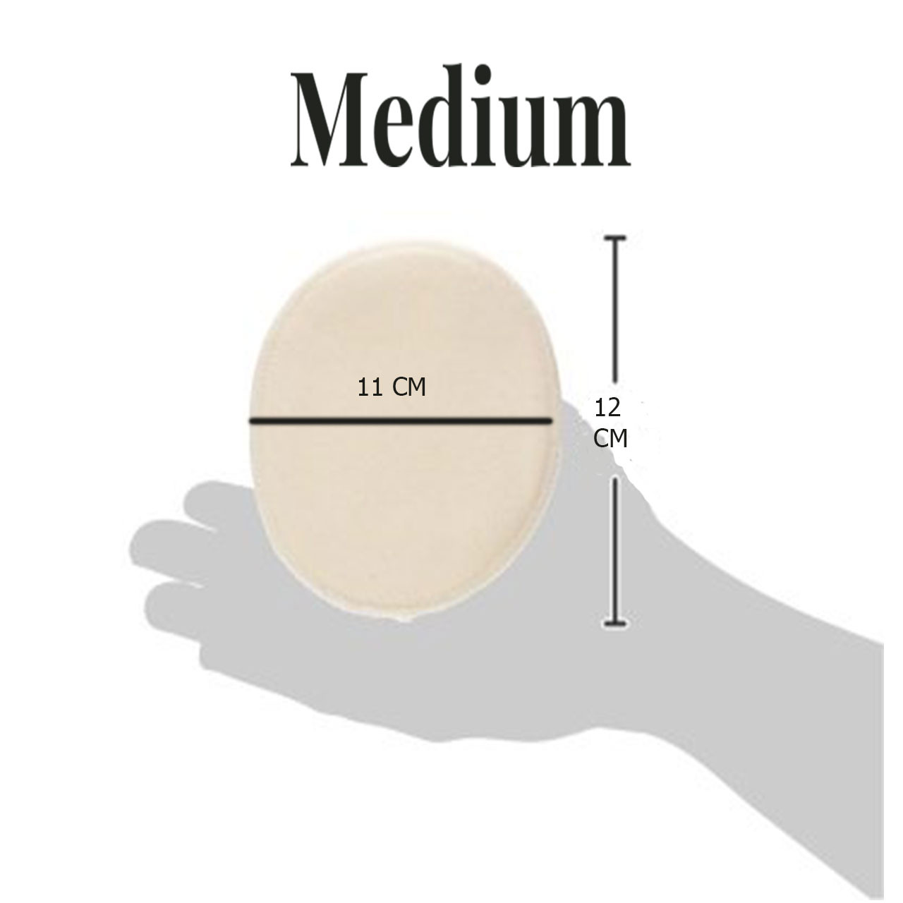 پد عرق گیر هیاهو مدل  Solarium Lady Medium بسته 2 عددی