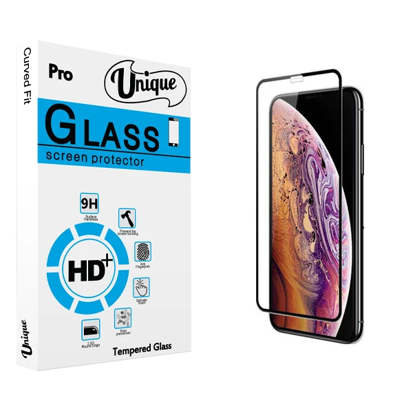 محافظ صفحه نمایش يونيک مدل +Clear مناسب برای گوشی موبایل اپل iPhone Xs/X