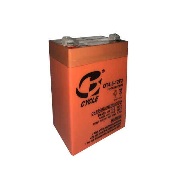 باتری یو پی اس 12 ولت 4.5 آمپر سایکل مدل OT4.5-12F2