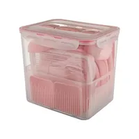 سبد پیک نیک 60 پارچه لیمون مدل مسافرتی کد&nbsp;106