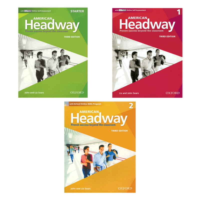 کتاب American Headway 3rd starter-1 اثر Liz and John Soars انتشارات آکسفورد 3 جلدی کتاب American Headway 3rd starter-1 اثر Liz and John Soars انتشارات آکسفورد 3 جلدی