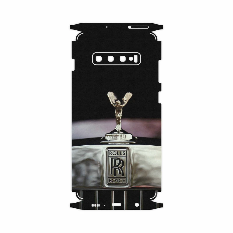 برچسب پوششی ماهوت مدل Rolls-Royce Motor-FullSkin مناسب برای گوشی موبایل سامسونگ Galaxy S10 Plus