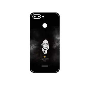 MAHOOT Angelina Jolie Cover Sticker for Xiaomi Redmi 6