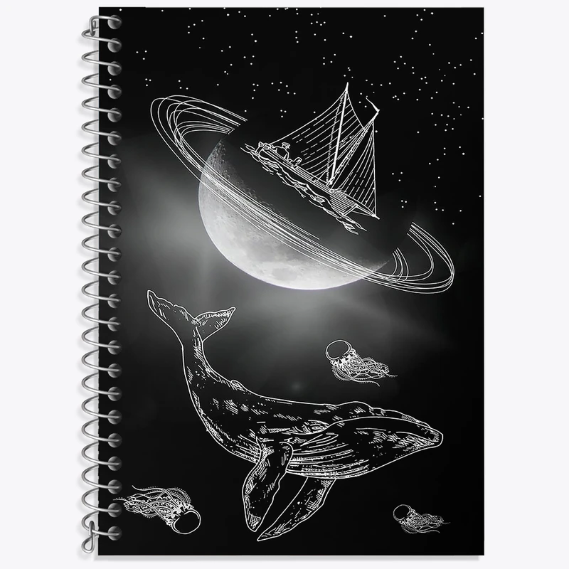 دفتر نت موسیقی 50 برگ خندالو طرح وال کد N2403