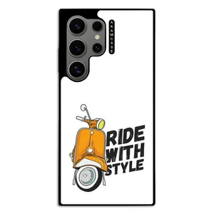 AKAM AMC-WSGS24U-MOTORCYCLE-5 Cover For Samsung Galaxy S24 Ultra