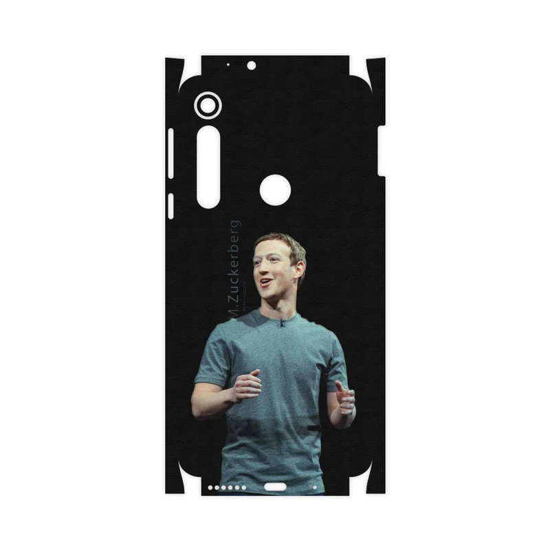 برچسب پوششی ماهوت مدل Mark Zuckerberg-FullSkin مناسب برای گوشی موبایل موتورولا One Macro