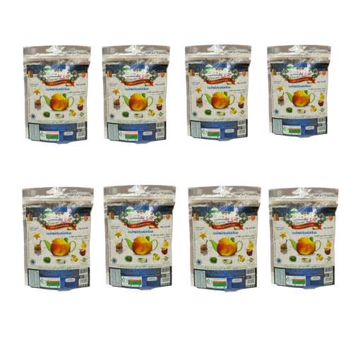 دمنوش میوه ای با طعم لیمو گراس چای بهشت- 200 گرم مجموعه 8 عددی