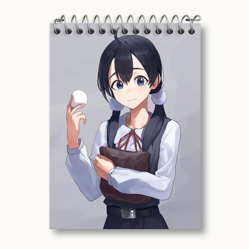 دفتر یادداشت 50 برگ خندالو مدل کیتاشیراکاوا تاماکو انیمه فروشگاه تاماکو Tamako Market کد 22493