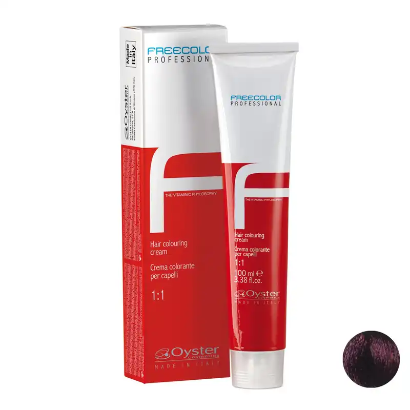 رنگ مو اویستر شماره 4/6 حجم 100 میلی لیتر رنگ قرمز فندقی