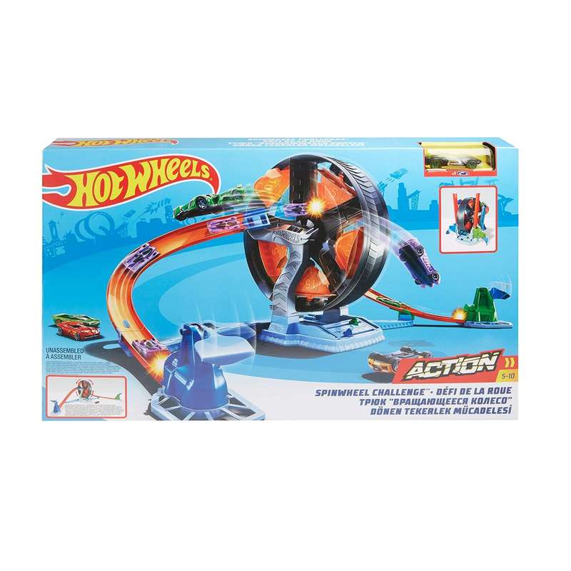 کیت ماشین بازی هات ویلز مدل SpinWheel Challenge کد GJM77