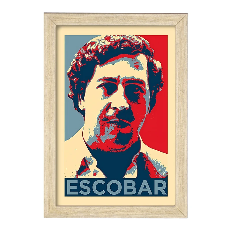 تابلو خندالو مدل پابلو اسکوبار (Escobar) کد F6481