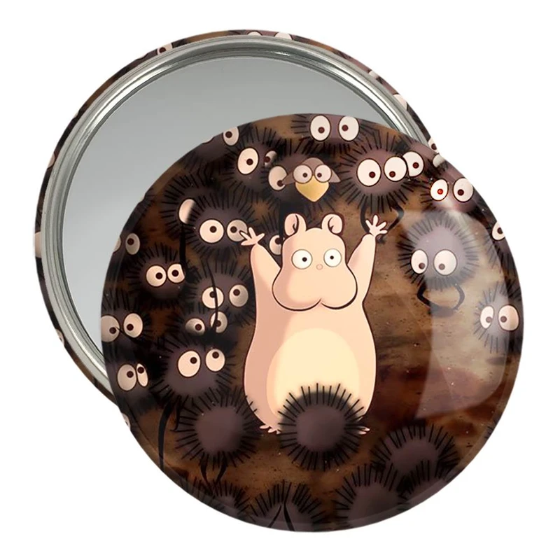 آینه جیبی خندالو مدل روح های محافظ رده پایین انیمه شهر اشباح Spirited Away  کد 12107