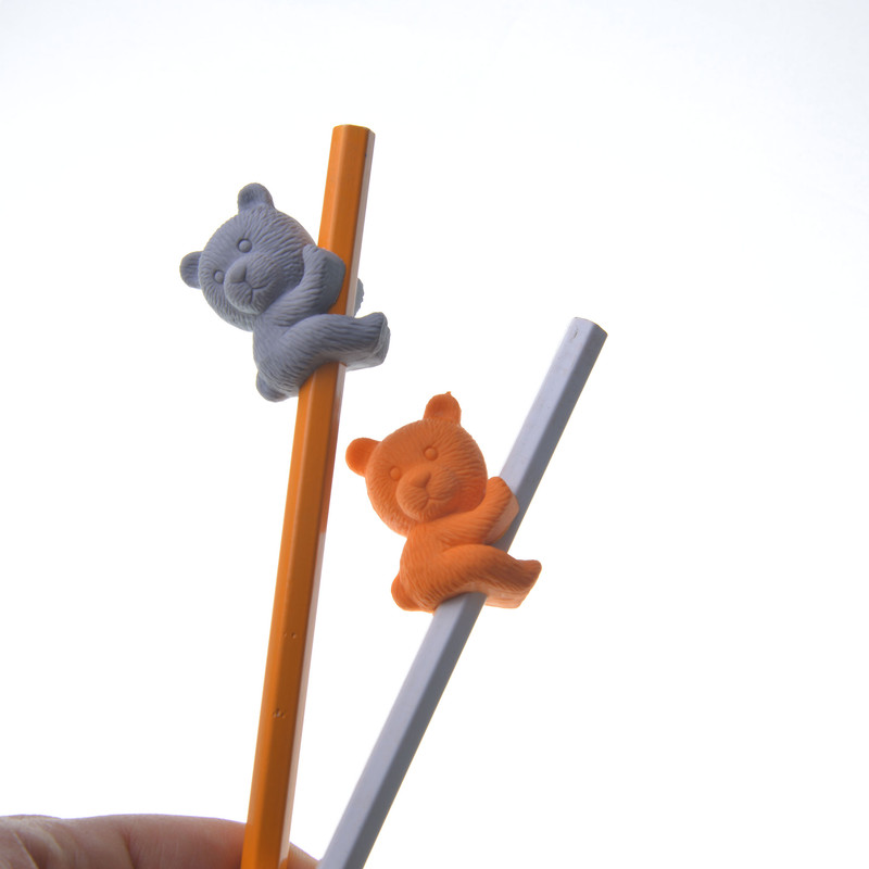 سرمدادی طرح خرس بسته 2 عددی