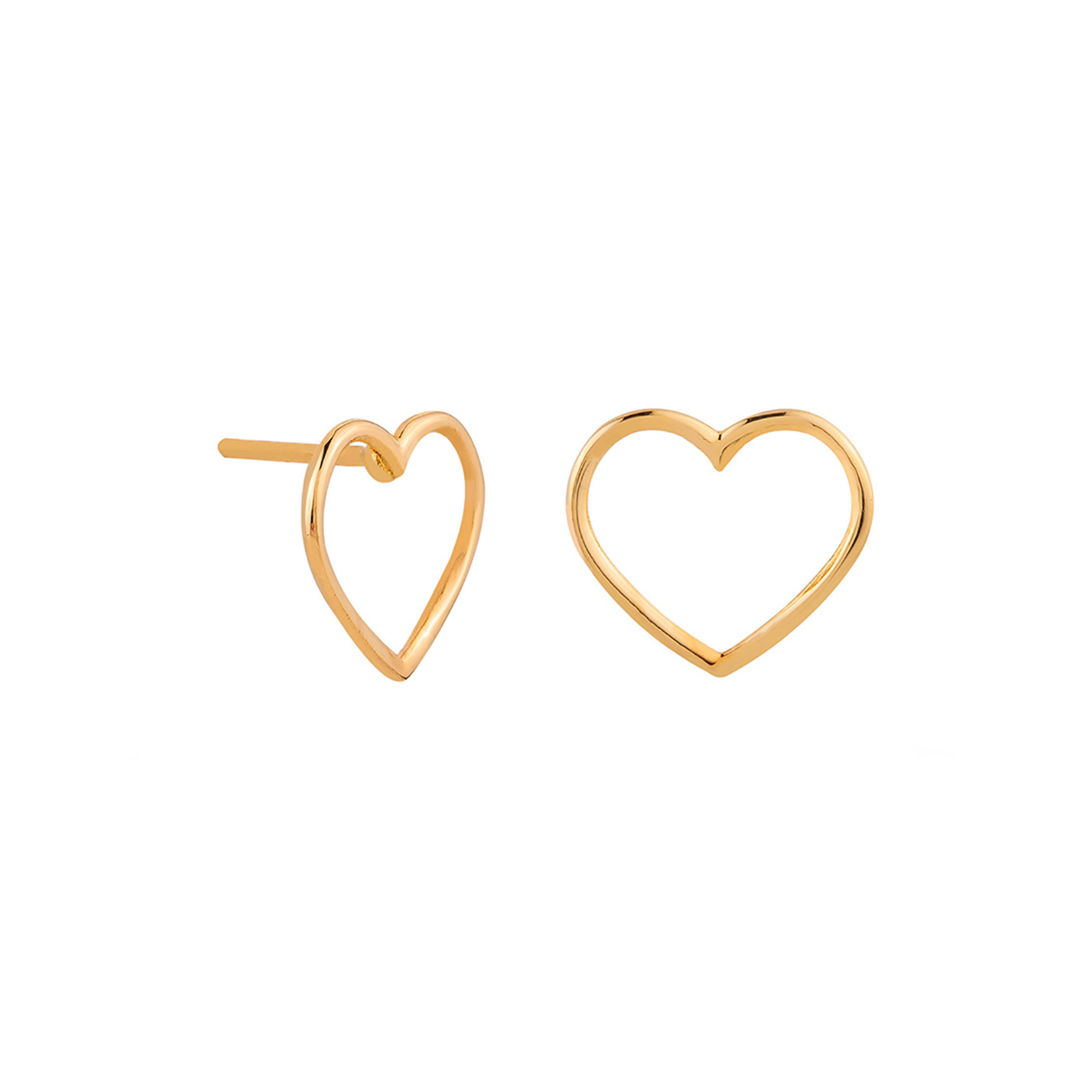 گوشواره طلا 18 عیار زنانه کیا گالری مدل AE445