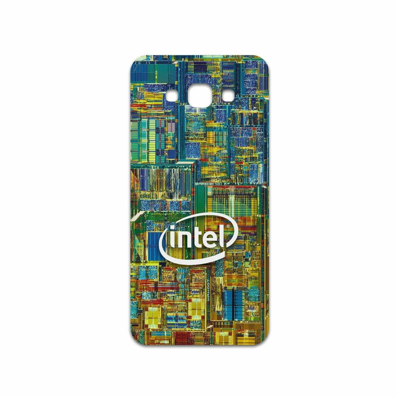 برچسب پوششی ماهوت مدل Intel Brand مناسب برای گوشی موبایل سامسونگ Galaxy A8