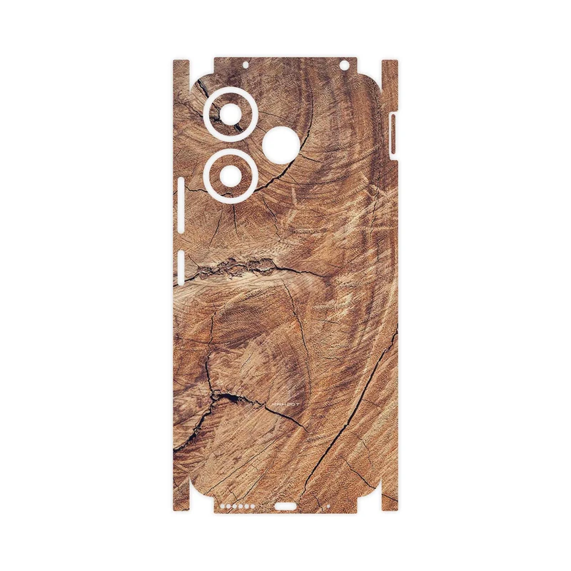 برچسب پوششی ماهوت مدل Wood Texture 5-FullSkin مناسب برای گوشی موبایل شیائومی Redmi 13