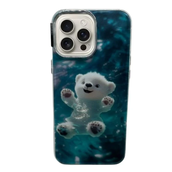 کاور کد 12 طرح خرس مناسب برای گوشی موبایل اپل iphone 16 pro max