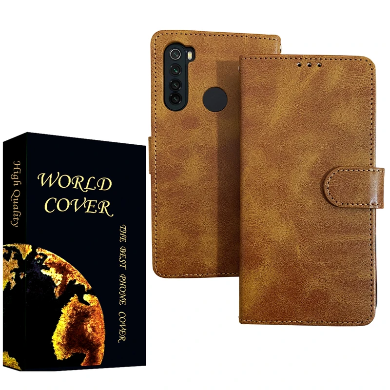 کیف کلاسوری دنیای قاب طرح Magneti کد D004 مناسب برای گوشی موبایل شیائومی Redmi Note 8