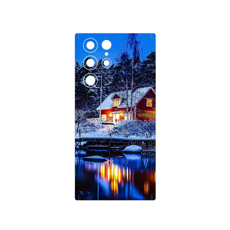 برچسب پوششی ماهوت مدل Winter Season مناسب برای گوشی موبایل سامسونگ Galaxy S22 Ultra 5G