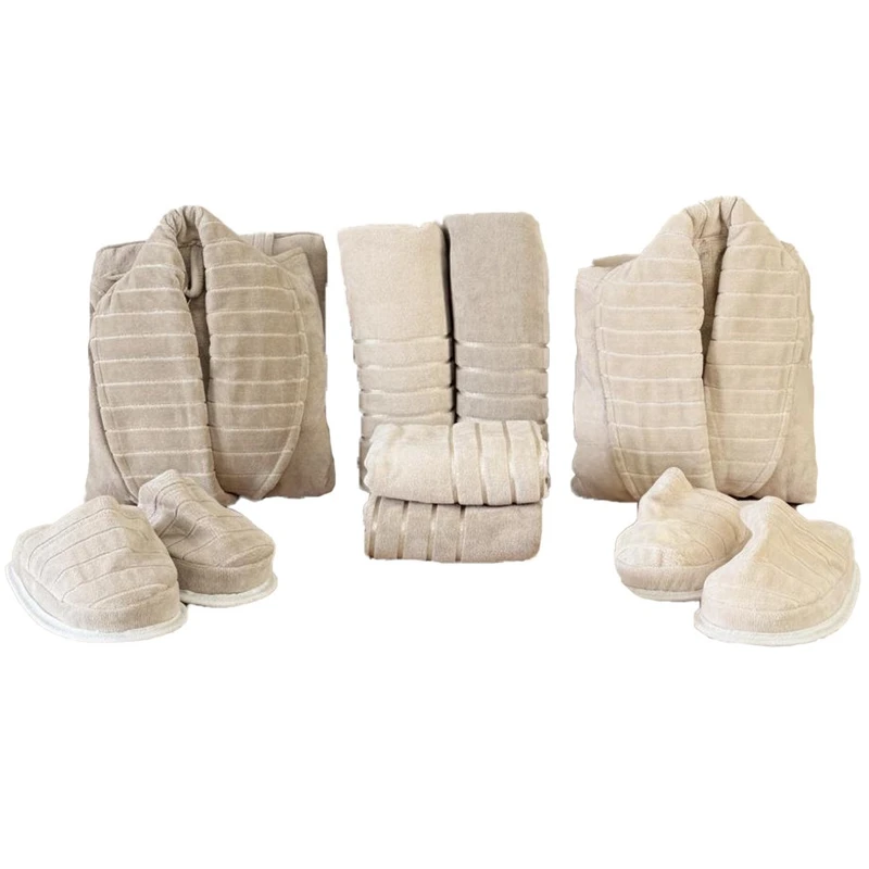 سرویس حوله پالتویی 8 تکه مدل بونی 115 125