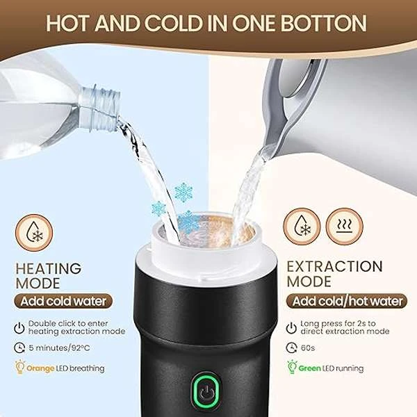 عکس شماره 11 : اسپرسو ساز سفری مدل سه در یک kf-jn-01