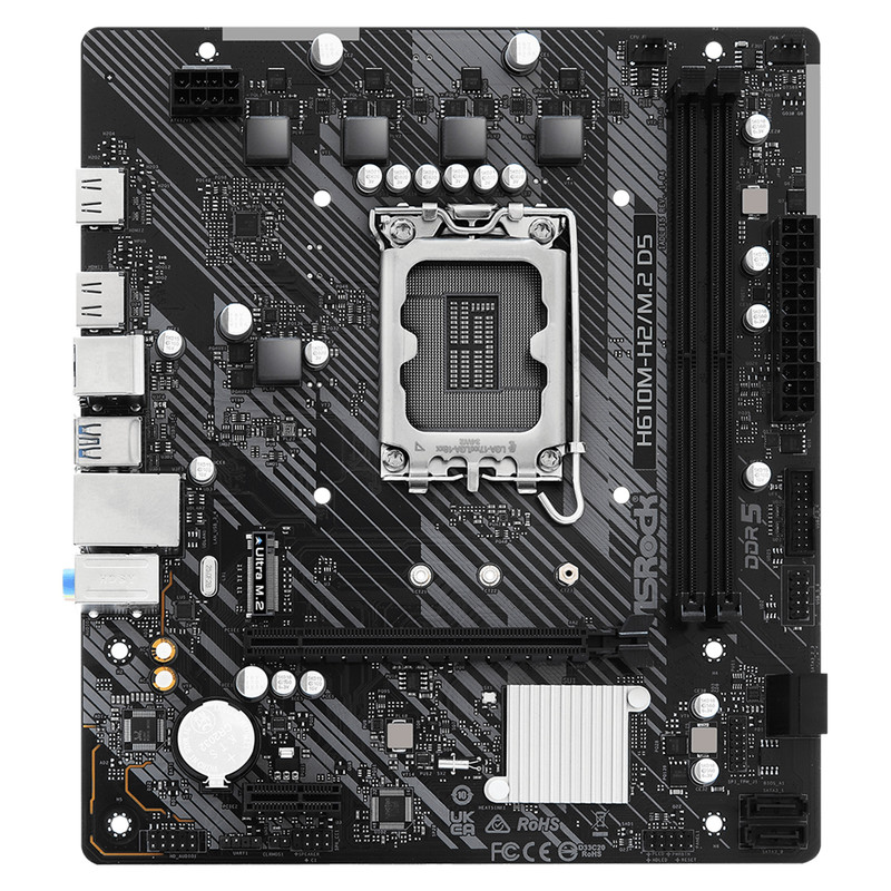 مادربرد ازراک مدل H610M-H2/M.2 D5