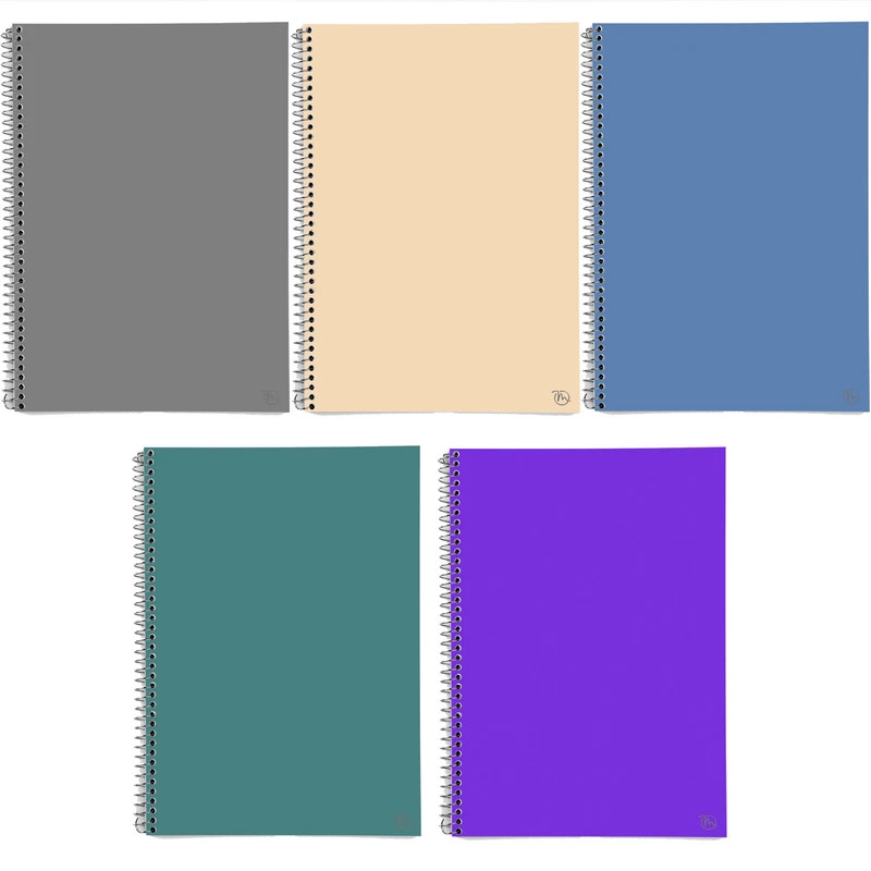 دفتر مشق 50 برگ مدوپد طرح ساده کد BD10036 مجموعه 5 عددی