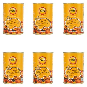 کنسرو مایه ‌ماکارونی و لازانیا بهروز-390 گرم بسته 6 عددی