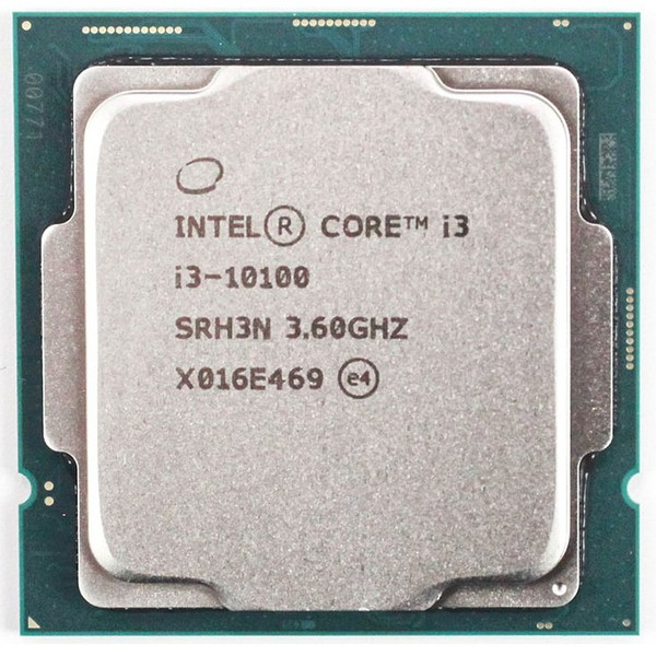 پردازنده مرکزی اینتل تری سری Coffee Lake مدل Core i3-10100