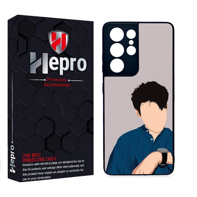 کاور هپرو طرح فانتزی مدل TPU مناسب برای گوشی موبایل سامسونگ Galaxy S21 ULTRA