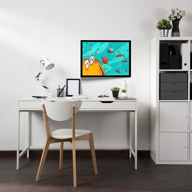 تابلو مدل red mask کد F-15015