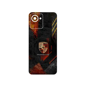 MAHOOT Porsche_Logo Cover Sticker for Realme C30s