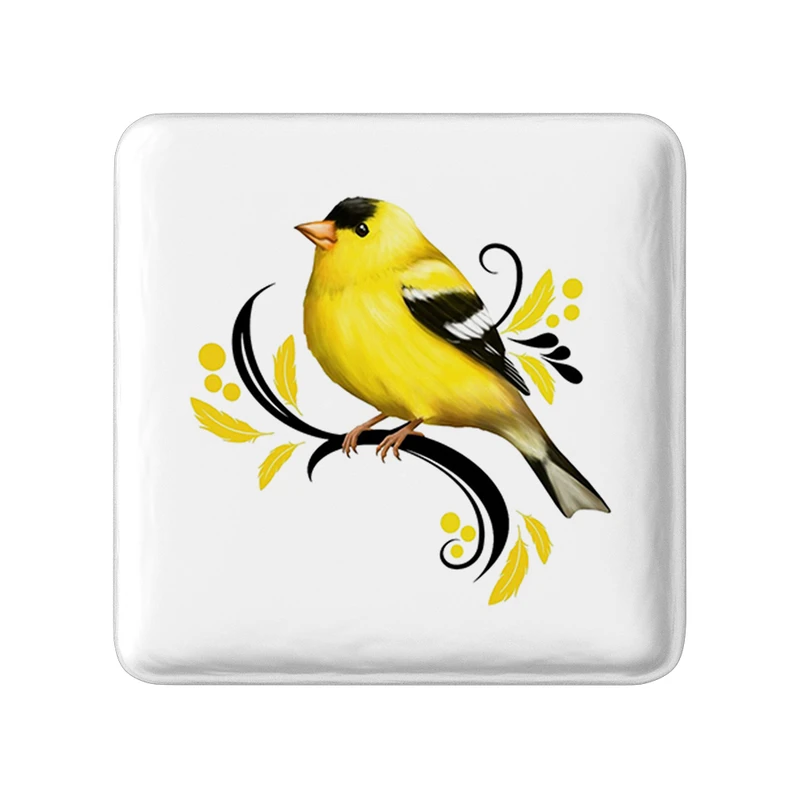 پیکسل خندالو طرح پرندگان زینتی مدل مربعی کد 30498