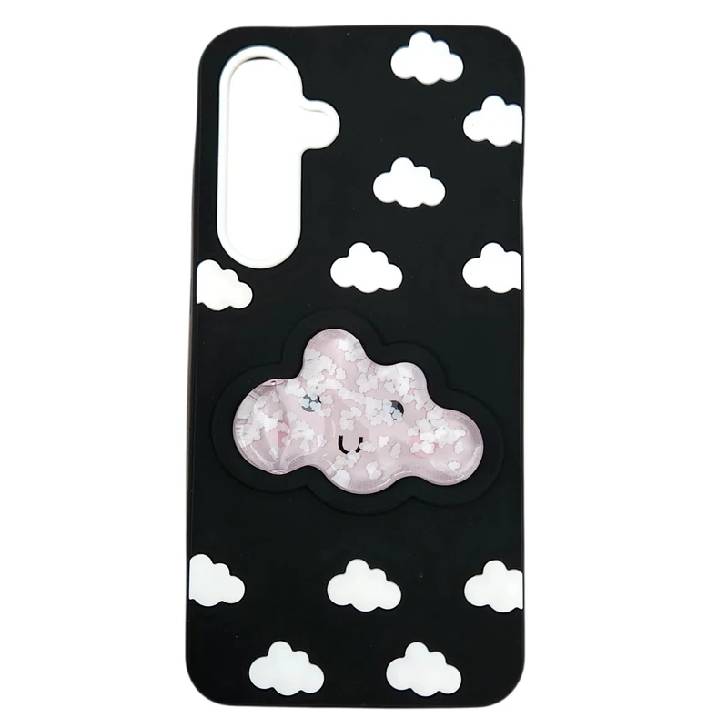 کاور مدل ابری سیلیکونی مناسب برای گوشی موبایل سامسونگ Galaxy S23 FE 