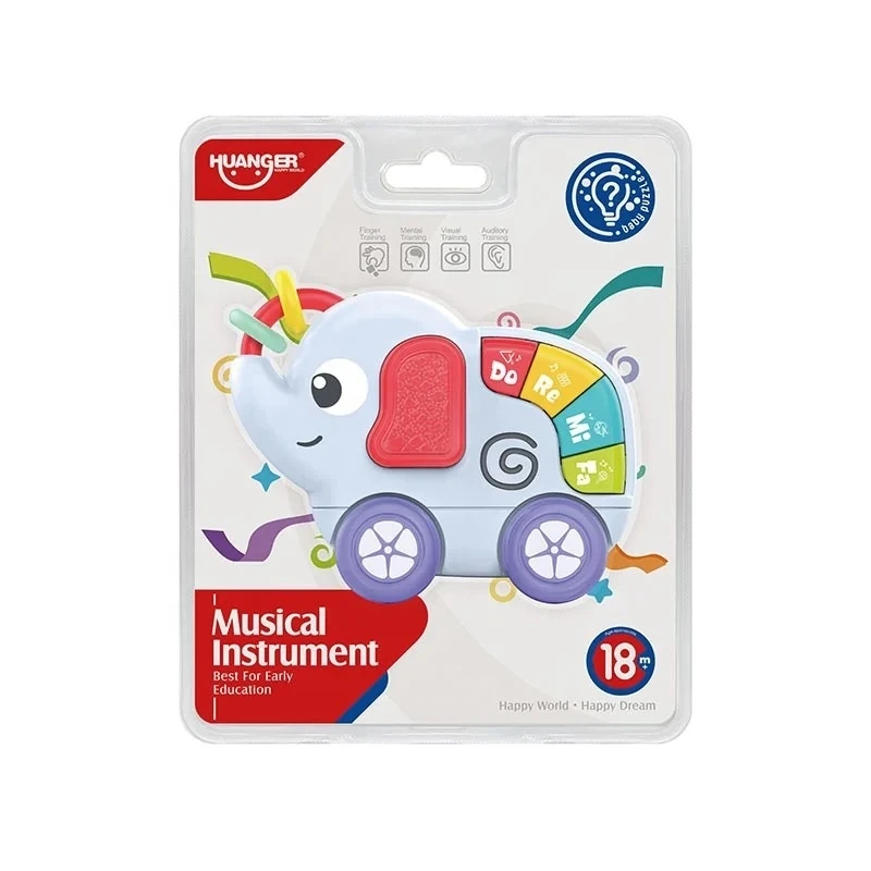 بازی آموزشی موزیکال هانگر مدل فیل 546