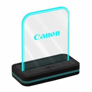 Neon design CNN LED Stand