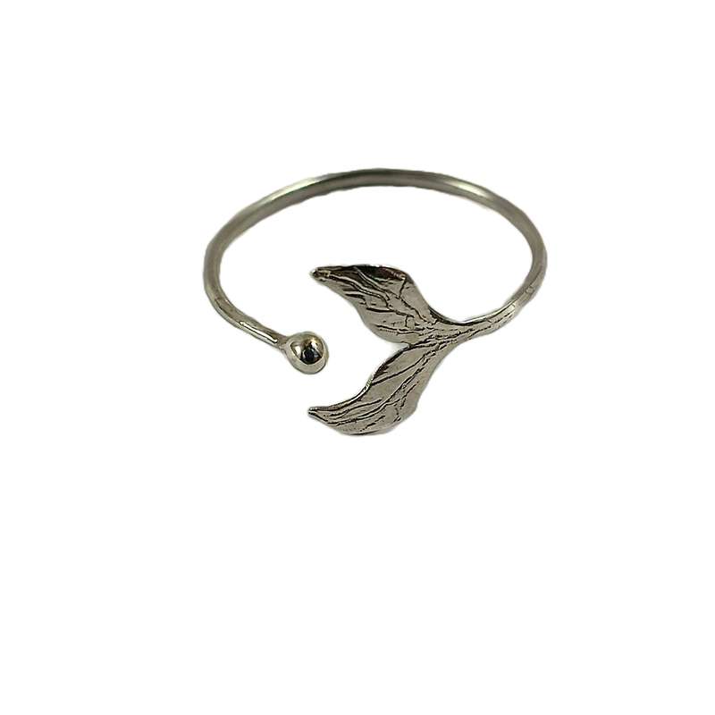 انگشتر نقره زنانه مدل وال