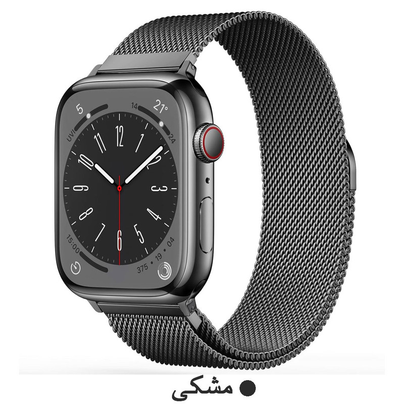 بند واچ من مدل Milanese Magnetic مناسب برای اپل واچ سری 10 سایز 46 میلی متری