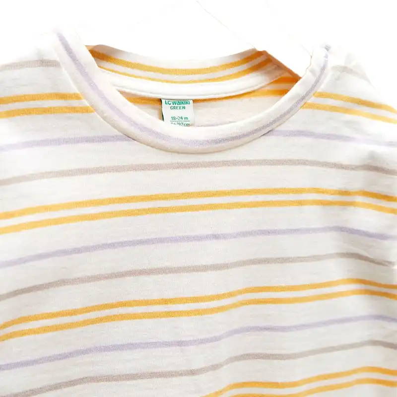 تی شرت آستین بلند نوزادی ال سی وایکیکی مدل S14760Z1 - LFC