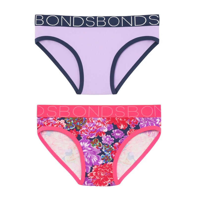 شورت اسلیپ دخترانه باندز مدل 0002 مجموعه 2 عددی