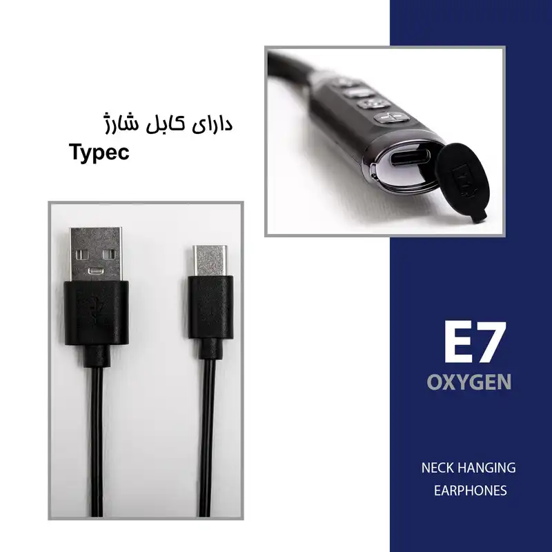 هدفون بلوتوثی اکسیژن مدل E7