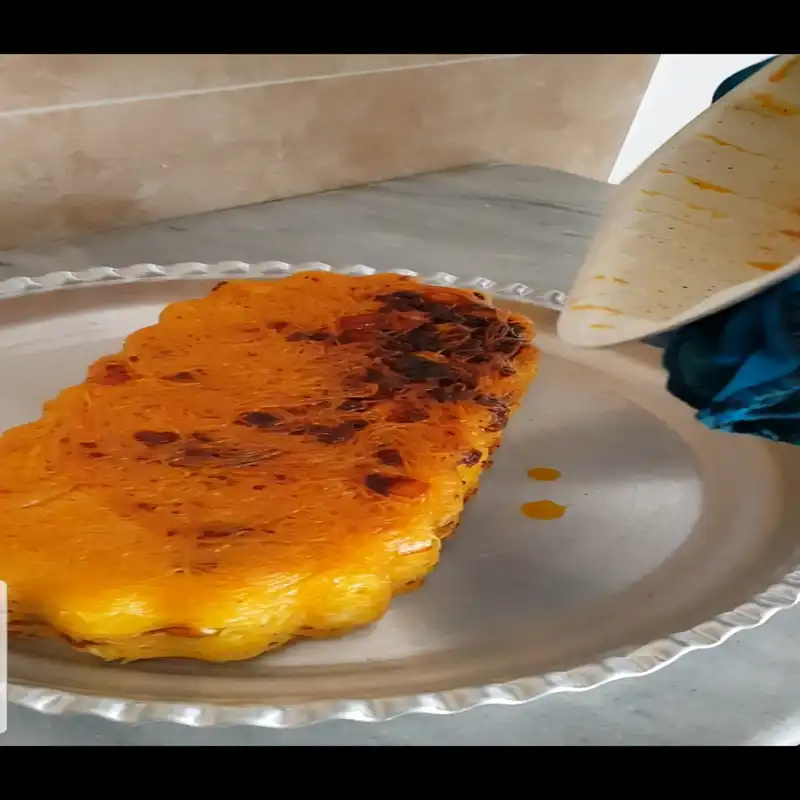 قالب کیک مدل شارلوت بیضی صاف