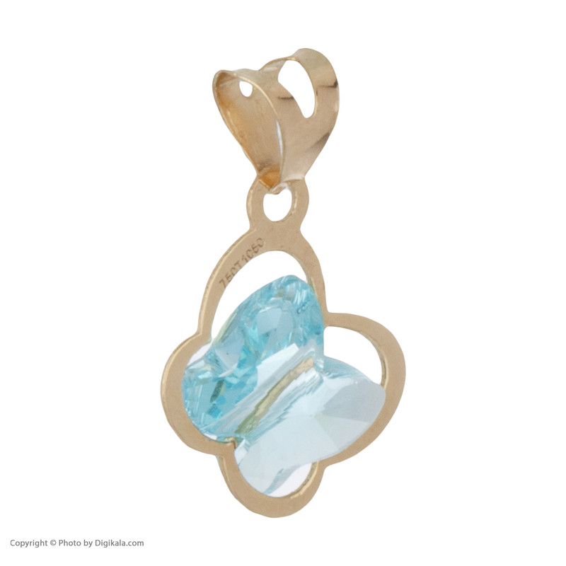 آویز گردنبند طلا 18 عیار زنانه مایا ماهک مدل MM1037