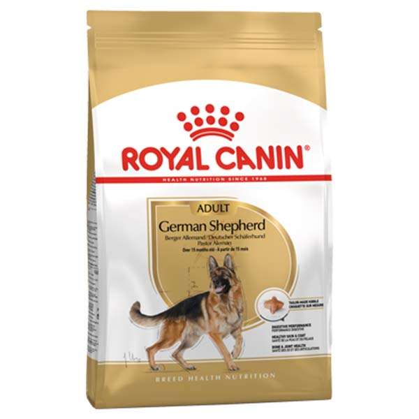 غذا خشک سگ رویال کنین مدل german shepherd adult وزن 11 کیلوگرم