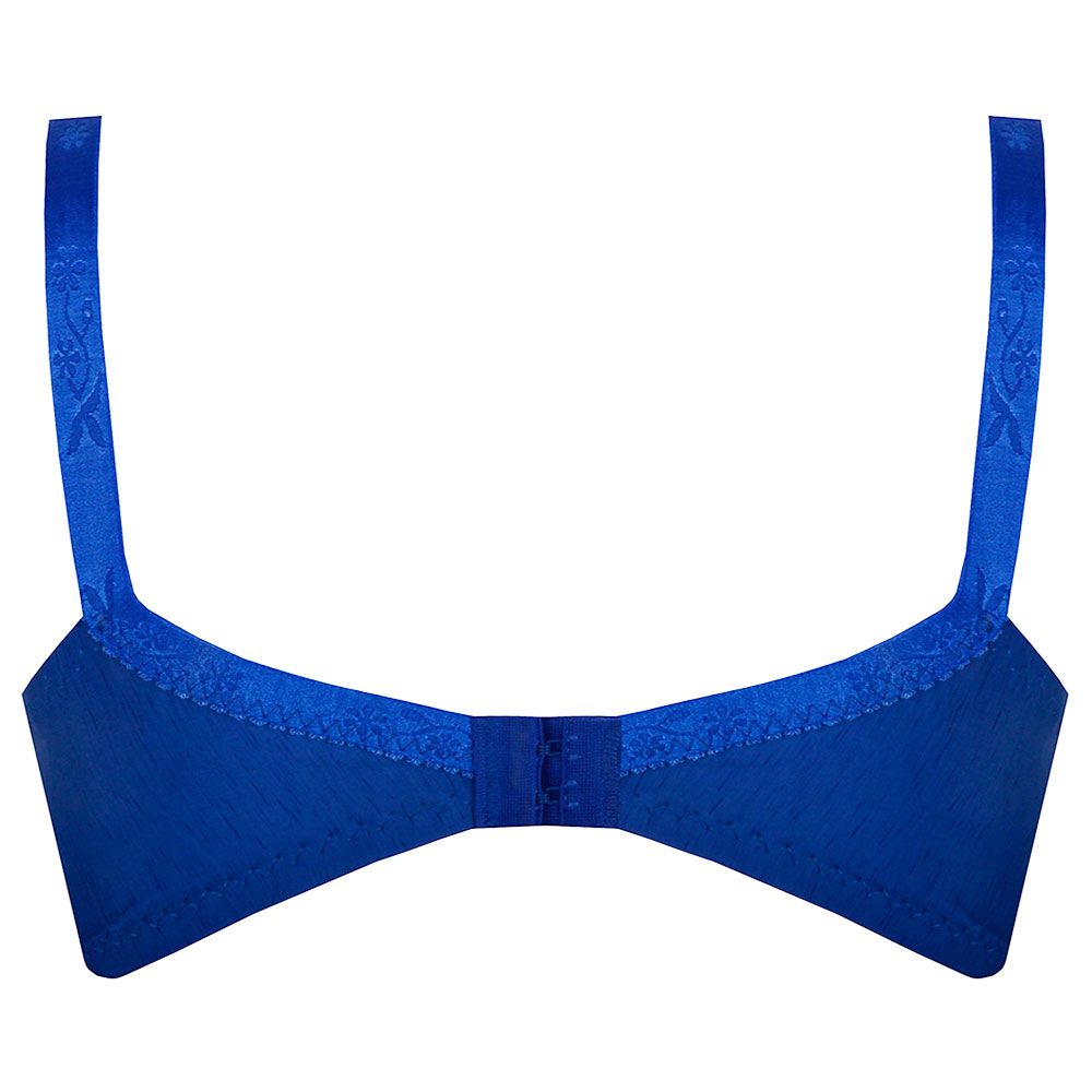 سوتین زنانه پرجامدا مدل 340019413 دانتل رنگ آبی -  - 2